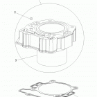 A16DAA32A1/A7 ACE 325 EFI Цилиндр двигателя