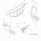 A16DAA32A1/A7 ACE 325 EFI Корпус, брызговики