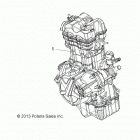 A16DAA32A1/A7 ACE 325 EFI Двигатель длинный блок