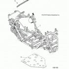 A16DAA57F1/F2/E57FM  ACE 570 EFI EURO Шасси, основная рама и пластина скольжения