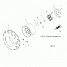 A16SAA57N1 450 HO 2X4 MD Колесо переднее