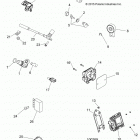 A16SES57F1/F2/SBT57F1 SPORTSMAN 570/450 EPS ZUG Электрика ,датчики и переключатели