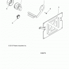 A16SES57F1/F2/SBT57F1 SPORTSMAN 570/450 EPS ZUG Electrical, fog lamp and front license bracket