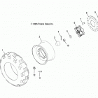 A16SET57C1/C7/SES57C1/C2/SBT57C1 SPORTSMAN 570/450 TRACTOR Колесо переднее
