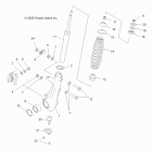 A16SUH57N6 SPORTSMAN 570 EFI UTE HD Передние аммортизаторы