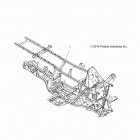A16SWE57A1/A7 SPORTSMAN 570 EFI X2 EPS Рама