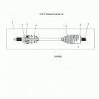 A16SXE85AS/AM/AB/A85A1/A2/A9 SPORTSMAN 850 SP Drive train, drive shaft, front