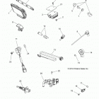A16SYE85AS SPORTSMAN TOURING 850 SP Electrical, switches, sensors, ecu and control modules