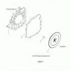 A16SYE95NK SPORTSMAN TOURING 1000 MD Drive train, drive coupler