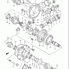 LT-4WD Quad Runner Differential gear
