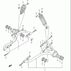 LT-4WD Quad Runner Rear suspension arm (model h)