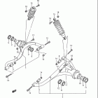 LT-4WD Quad Runner Rear suspension arm (model j / k / l / m / n / p / r / s...