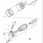 LT-4WD Quad Runner Starting motor (~e.no.125080)