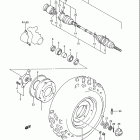 LT-4WD Quad Runner Front wheel (model m / n)