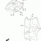 LT-A400F,Z Front lamp housing
