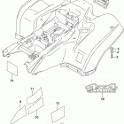 LT-A500X,XZ Rear fender (lt-a500xzl5 p33)