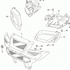 LT-A500X,XZ Front grille (lt-a500xzl5 p28)