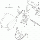LT-A750X,Z Handle cover (lt-a750xzl5 p28)