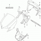 LT-A750XP,Z Handle cover (lt-a750xpzl5 p28)