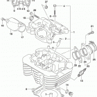 LT-F400F Cylinder head (lt-f400fl5 p28)