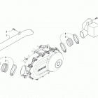 PROWLER 500 GREEN Belt cooling assembly