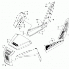 WILDCAT SPORT XT EPS Green (US) Front and side panel assemblies