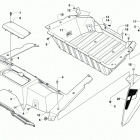 WILDCAT 4X LTD BLACK Cargo box and taillight assembly