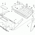 WILDCAT BLACK Cargo box and taillight assembly