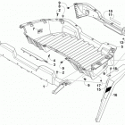 WILDCAT TRAIL LIMITED RED Cargo box and taillight assembly
