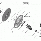 Maverick MAX 05- transmission, driven pulley - turbo