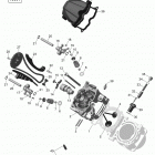 Maverick MAX 01- cylinder head, front - turbo
