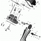 Maverick MAX 01- cylinder head, rear - 1000r