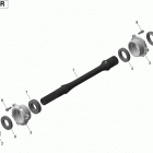 Maverick MAX 08- drive shaft - 1000r