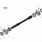Maverick MAX 08- drive shaft - turbo