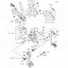 Mule PRO-FXT EPS (KAF820-BHF) Brake pedal  /  throttle lever