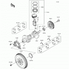 Mule PRO-FXT Ranch Edition (KAF820-JHF) Crankshaft  /  piston(s)