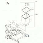 Mule SX (KAF400-JHF) Optional parts(frame)