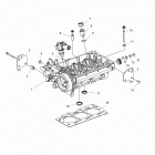 R16B1PD1AA/2P RANGER HST Engine, cylinder head and precombustion chamber