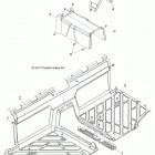 R16B1PD1AA/2P RANGER HST Body, floor