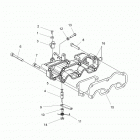 R16B1PD1AA/2P RANGER HST Engine, inlet manifold and throttle control