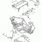 R16B1PD1AA/2P RANGER HST Chassis, main frame