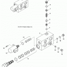 R16B1PD1AA/2P RANGER HST Hydraulics, manifold valve