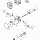 R16B1PD1AA/2P RANGER HST Hydraulics, pump, main housing
