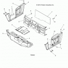 R16RCA57A1/A4/B1/B4 RANGER 570, FULL SIZE Body, floor and fenders