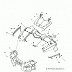 R16RCA57A1/A4/B1/B4 RANGER 570, FULL SIZE Body, hood and front fascia