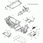 R16RCA57A1/A4/B1/B4 RANGER 570, FULL SIZE Chassis, frame and front bumper