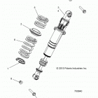 R16RGE99A7/AE/AV POLARIS GENERAL 1000 EPS Задний аммортизатор