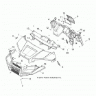 R16RMA32A1/A2 RANGER ETX Body, hood, dash and grill