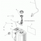 R16RMA57A1/A4/A9/L1/E57AS/A9/H57AR RGR 570 Топливный бак