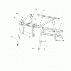R16RMA57A1/A4/A9/L1/E57AS/A9/H57AR RGR 570 Chassis, cab frame